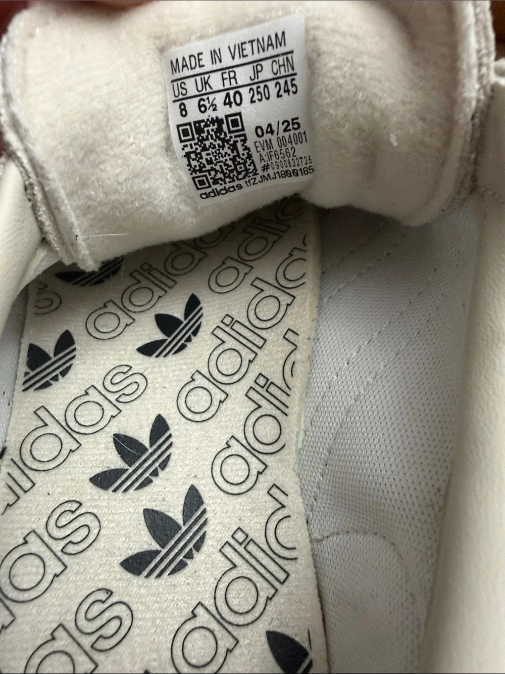 adidas Spezial White Black Gum Suede Sneakers